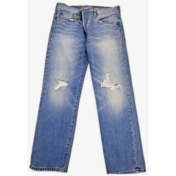 Levi's Denim - Levi’s 501 CT Jeans Women 30x32 Light Wash Distressed Tapered Denim